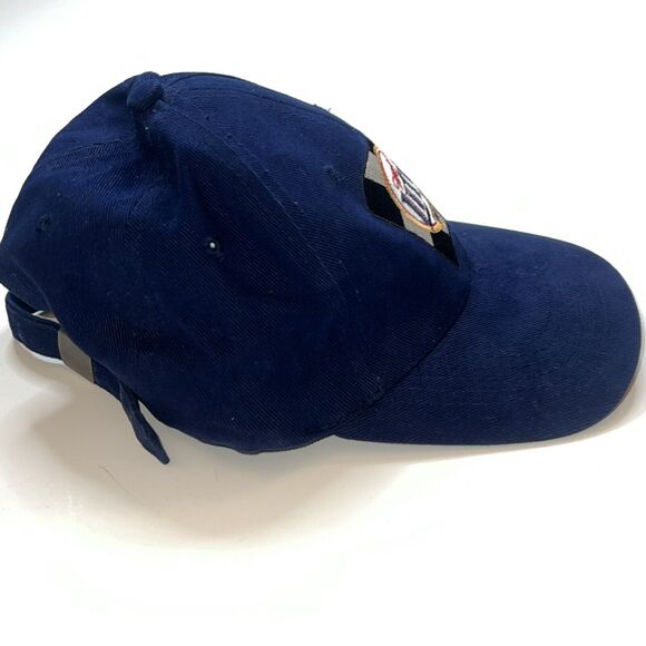 Seba Miller Light Miller Time Ball Cap Blue Racing Flag Dad Baseball Hat Vintage - Picture 3 of 7